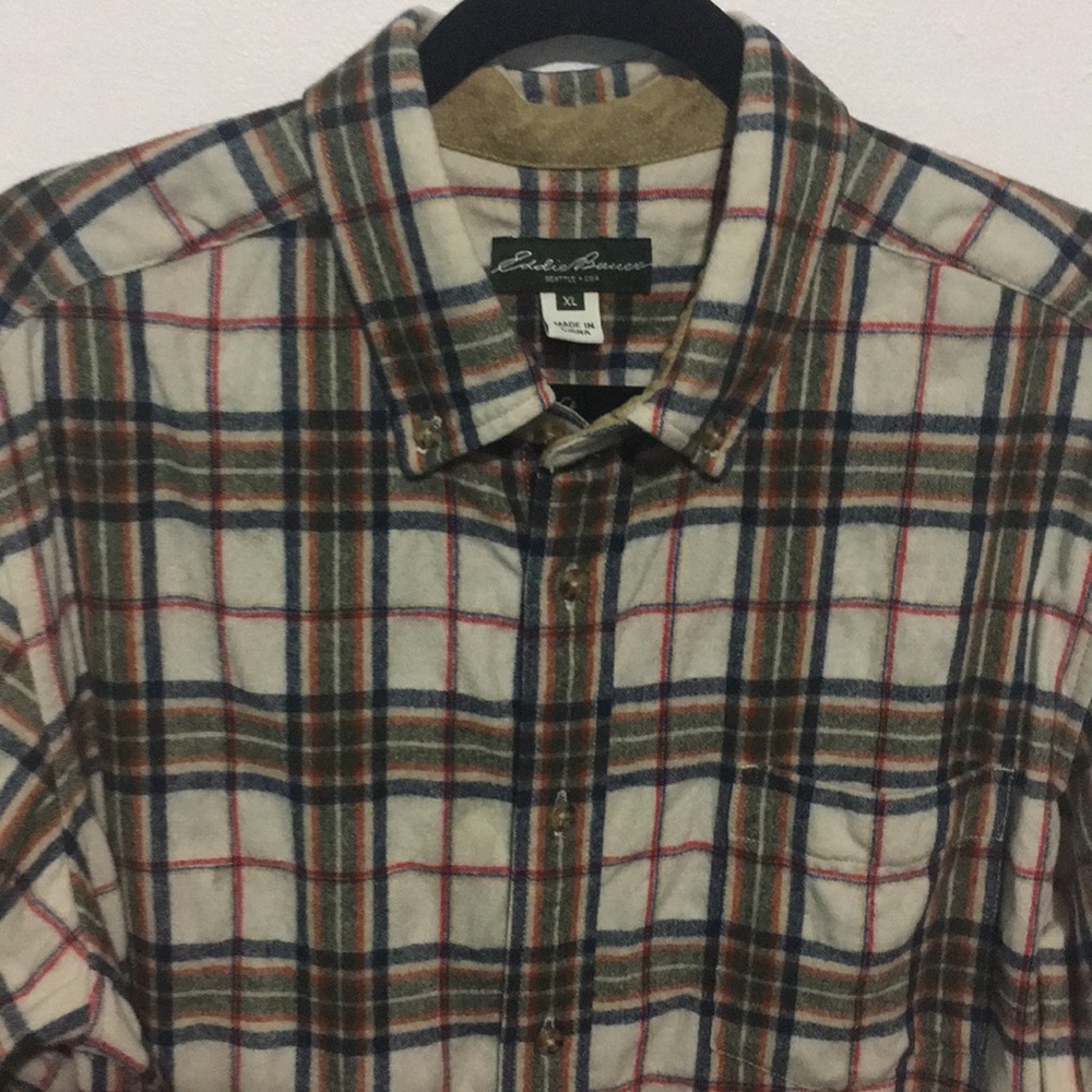 Eddie Bauer Flannel Long Sleeve Shirt
